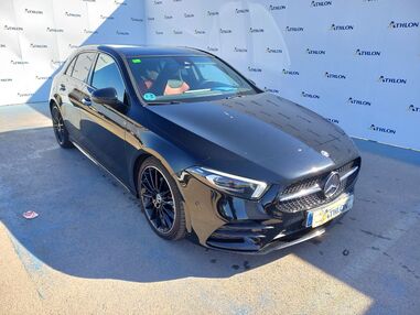 Mercedes-Benz CLASE A A 200 d Aut. AMG Line LL19" + Paq. Premium Plus + As. del. ventilados + Cuero + Burmester