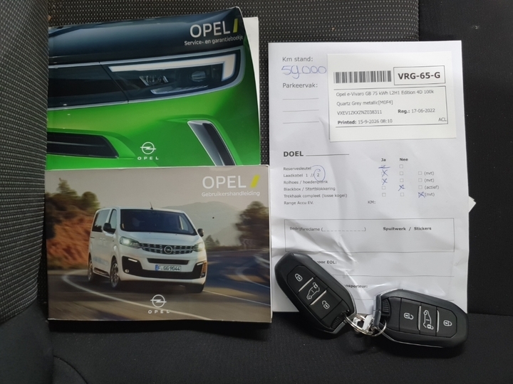 Foto 9 van Opel E-vivaro